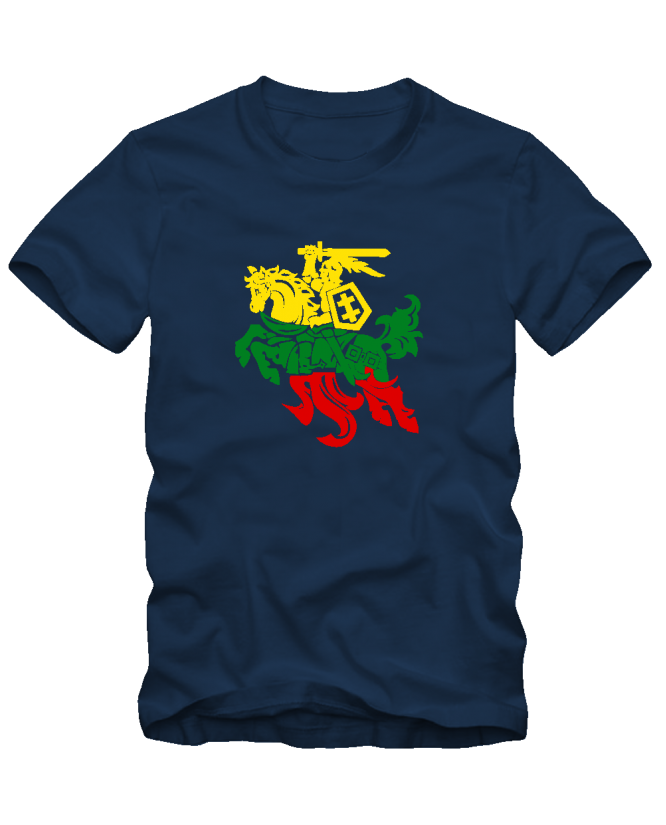 Marškinėliai Spalvotas Vytis